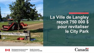 La Ville de Langley reçoit un financement pour apporter des améliorations au City Park