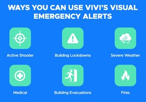 Vivi Launches Visual Emergency Alerts to Keep Schools Safe During a Threat Crisis