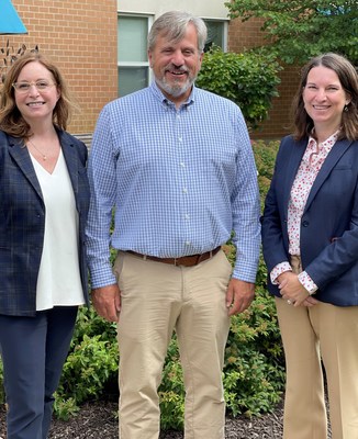 Central Baptist Village's CEO Dawn Mondschein and Administrator Anna-Liisa LaCroix hosted Senator Robert Martwick, (D), 10th Illinois District, for a legislative visit with CBV residents today.