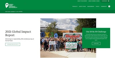 Hormel Foods has launched its 16th annual Global Impact Report, which is available online at https://csr.hormelfoods.com/.
