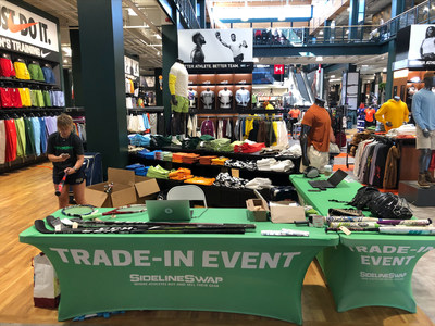 DICK’S Sporting Goods and SidelineSwap Trade-In Event