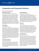 Stellantis and the National Business League today launched the inaugural collective of the National Black Supplier Development Program. The program also announced the addition of a diverse group of eight corporate partners that will enhance the development and business opportunities for participating companies. See attached for a complete list.