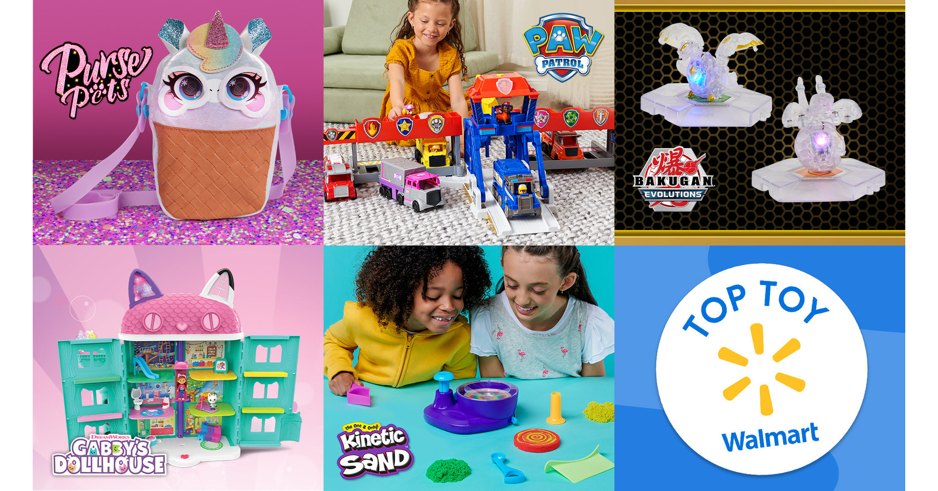 Five Toys on Walmart's 2022 TOP TOY LIST will Spin Master Heads into the Holidays
