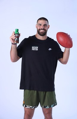 Professional football player Mark Andrews joins Rockin' Protein as the brand's new captain.