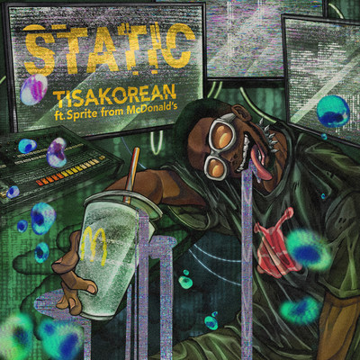 Track art cover for ‘Static’ by Tisakorean ft. Sprite from McDonald’s