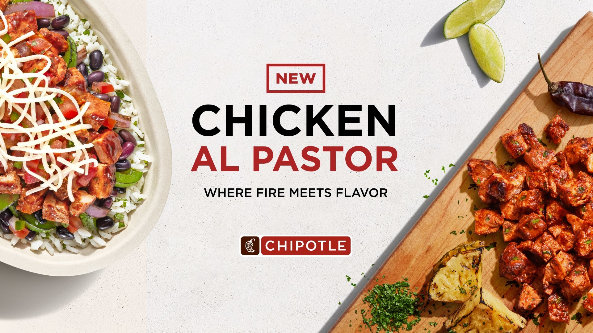 Chipotle adds chicken al pastor to all restaurant menus, including