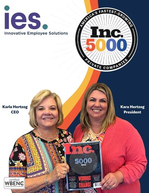 Innovative Employee Solutions (IES) Named to Inc. 5000 List of Fastest-Growing Privately Owned Companies in America