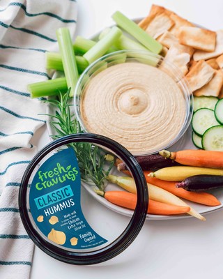 Fresh Cravings offers the only hummus on the market made with Chilean Extra Virgin Olive Oil, and boasts double-blind taste test victories against the national category leader.