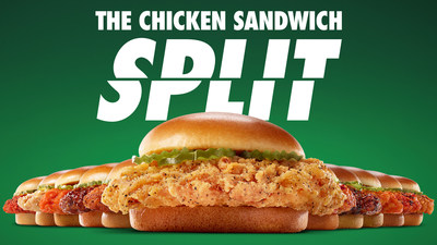 Wingstop is giving away 100,000 free sandwiches to fans who split from their current chicken sandwich and commit to finding a new favorite from the 12 bold flavors that Wingstop has to offer.