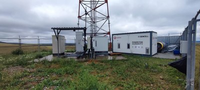 GenCell, Simtel and Vodafone successfully deploy a GenCell FOX™ ammonia-based off-grid power solution field test at a live Vodafone mobile telecom tower site in Romania