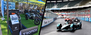La motocicleta eléctrica Tromox Mino recibe elogios en el E-Prix Hana Bank Seoul 2022