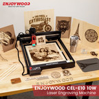 Enjoywood CEL-E10 Laser Engraver Released on Banggood: The Best Tool to Enjoy Fun of Creation
