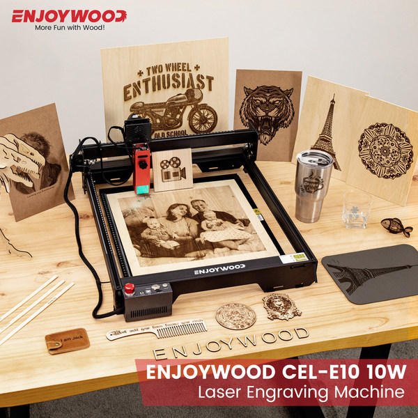 Enjoywood CELE10 Laser Engraver Released on Banggood The Best Tool to