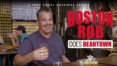 Rob Mariano hosts "Boston Rob Does Beantown" on Hearst Television's Very Local streaming service