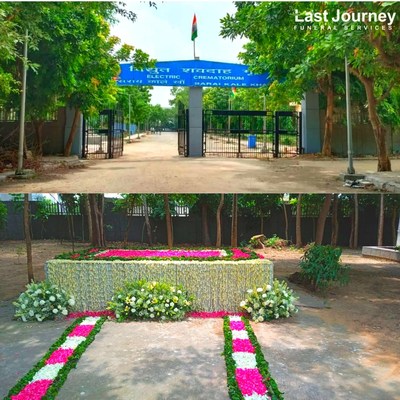 Last Journey in association with FNP Care Charitable Trust unveils a state-of-the-art crematorium in South East Delhi's Sarai Kale Khan, with the support of Municipal Corporation of Delhi (MCD)