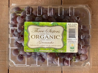 Beginning August 30, The Fresh Market is offering three varieties of organic wine grapes, including these Grenache grapes, for a very limited time. They typically go into wines commonly used in delicious blends and provide interesting flavor notes when mixed with other grape varieties, meats and cheeses.