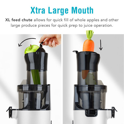 SJX-1's Extra Large Feeding Chute