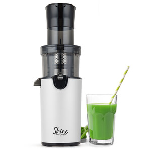 Less Is More! Shine Kitchen Co. by Tribest Launches Easy Cold Press Compact Juicer with XL Feed Chute