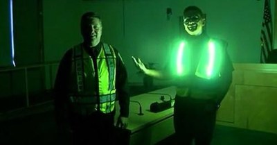 Police Officer Invents Revolutionary Patented Vest to Save Lives of Police and Others Working at Night; Already Used in Nine States