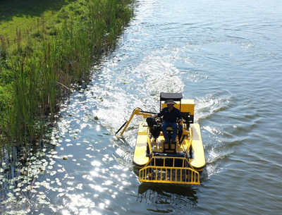 Weedoo aquatic weed harvesters safely tackle the toughest lake weed removal in extreme and challenging conditions.