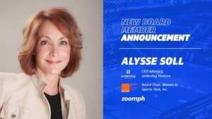 Alysse Soll, Sports Technology Expert, Joins Zoomph's Board of Directors