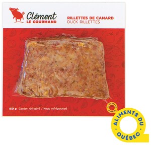 Présence possible de morceaux de verre dans les rillettes de canard préparées et vendues par l'entreprise Clément le gourmand inc.