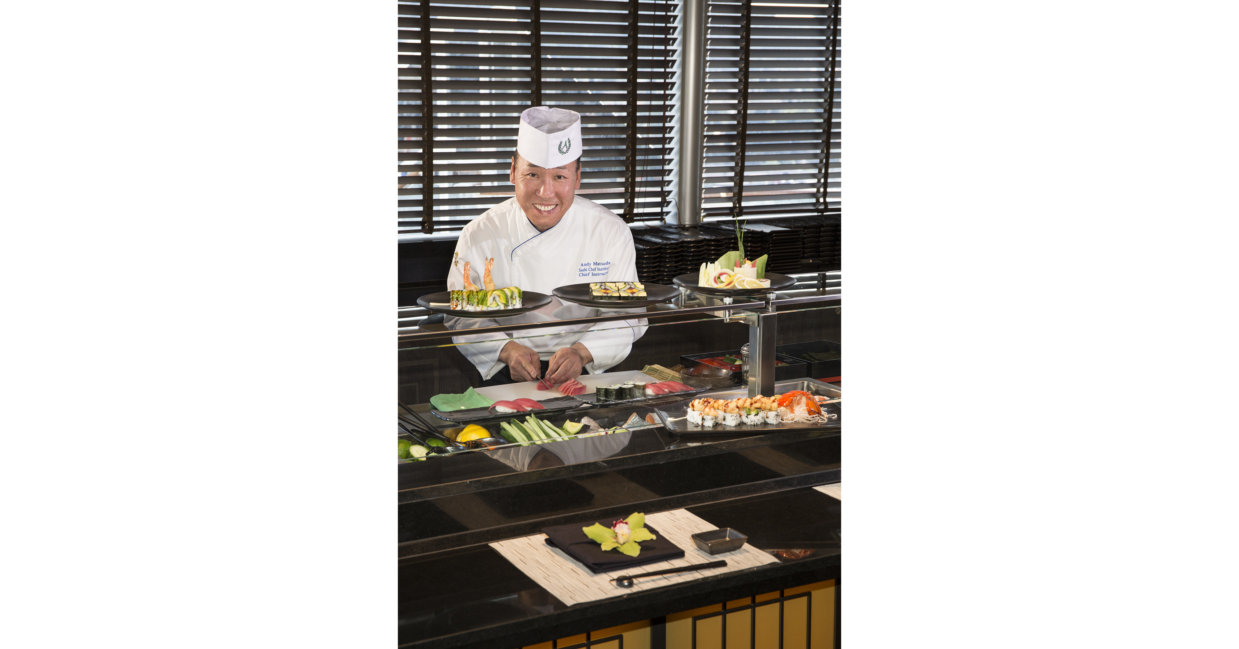 Chef Andy Matsuda - Riviera Seafood Club