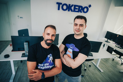 Marius Morra & Sabin Simionescu founders of TOKERO