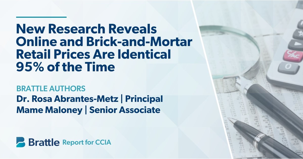 New Research Reveals Online and BrickandMortar Retail Prices Are