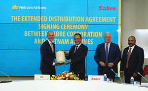 Vietnam Airlines extends long-standing relationship with Sabre as the carrier continues to play significant role in Vietnam's tourism resurgence