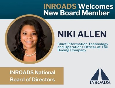 Niki Allen becomes INROADS newest board member.