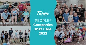 Fusion Named One of the 2022 PEOPLE Companies that Care