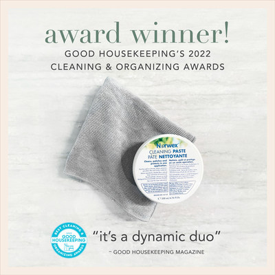 NORWEX ENVIROCLOTH AND CLEANING PASTE NAMED A WINNER IN GOOD HOUSEKEEPING'S  2022 BEST CLEANING & ORGANIZING AWARDS