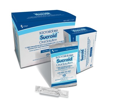 Sucraid (sacrosidase) Oral Solution Single Use Dose