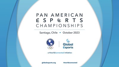Panam Sports and Global Esports Federation Establish Pan American Esports Championships. Santiago, Chile will host the first esports championships in the Americas alongside the Santiago 2023 Pan American Games. (PRNewsfoto/Global Esports Federation)