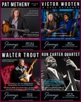 Jimmy's Jazz and Blues Club Features Pat Metheny, Victor Wooten, Walter Trout, George Porter Jr. &amp; Ron Carter In Outstanding September 2022 Schedule Of Shows