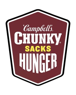 CAMPBELL'S® CHUNKY® UNVEILS 'CHUNKY SACKS HUNGER' PROGRAM; PLEDGES TO DONATE ONE MILLION MEALS THIS NFL SEASON