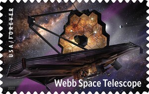 U.S. Postal Service Issues James Webb Space Telescope Stamp