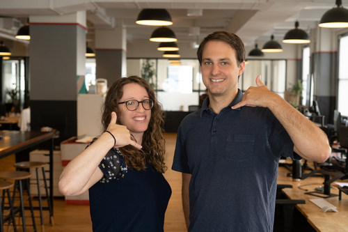 Regal.io Co-Founders Rebecca Greene and Alex Levin.