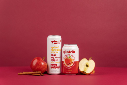 Spindrift launches Spiced Apple Cider as their first-ever seasonal flavor. (Photo: Spindrift)