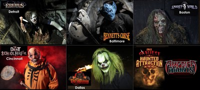 America Haunts named the Top 5 Scariest Haunted Attractions in 2022: Erebus – Detroit; Bennett’s Curse – Baltimore; Spooky World – Boston; Dent Schoolhouse – Cincinnati; and Thrillvania – Dallas. (Photo: America Haunts)