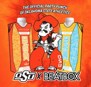 BeatBox Beverages, The World's Tastiest Party Punch, is Now the Official Party Punch of Oklahoma State University Athletics