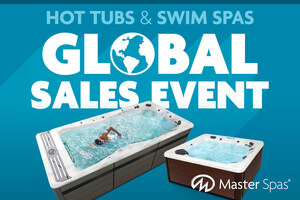 Master Spas hosts first-ever Global Hot Tub and Swim Spa Sale