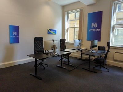 Novecore's new office in Huddersfield, UK