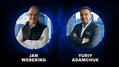 After three successful years, Jan Webering hands over his position as CEO of the Avenga Group to Yuriy Adamchuk.