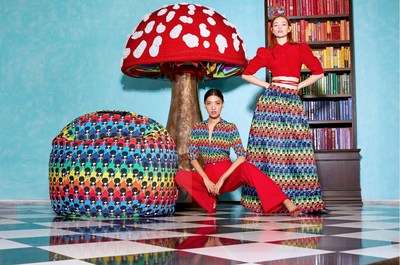 Lovesac and alice + olivia will bring two limited edition Stacey Bendet-designed Covers to living rooms across the U.S.
