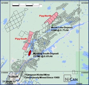 NiCAN Doubles Land Position at the Pipy Project in Thompson, Manitoba