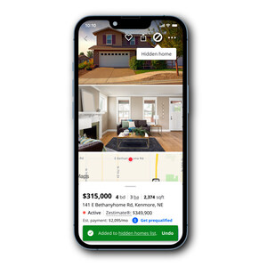 A top-requested new Zillow feature lets shoppers hide homes they've ruled out