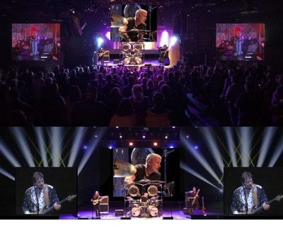 WELCOME BACK MY FRIENDS- THE RETURN OF EMERSON LAKE & PALMER WILL REFORM USING MODERN VIDEO TECHNOLOGY OF KEITH AND GREG PERFORMING IN SYNCE WITH CARL PALMER ON STAGE LIVE PERFORMANCE