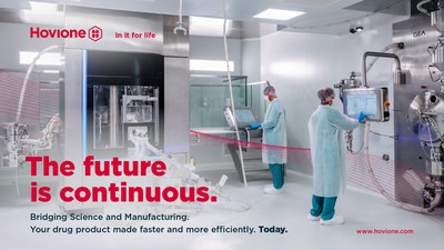 Hovione Continuous Tableting Campaign mood Hovione Continuous Tableting Campaign mood